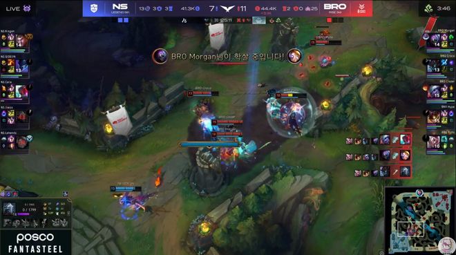 NS轻取KT，Lehends打出惊人五杀宿敌对决淘汰赛，技惊四座